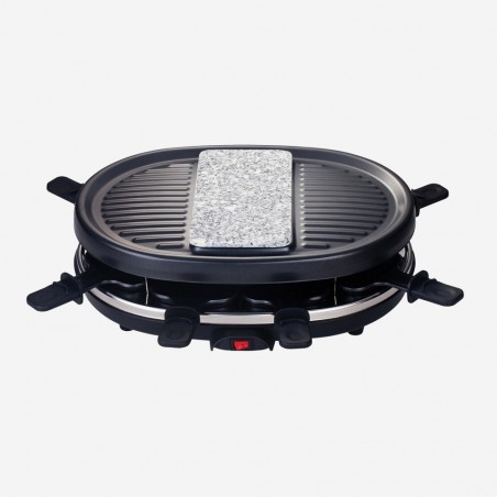Kiwi Raclette 3 en 1 900w KG5811 grille et pierrade 8 prs