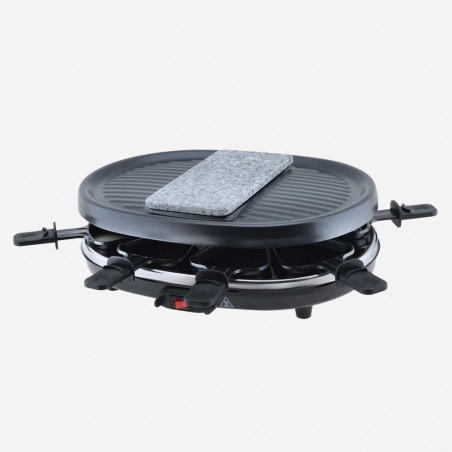 Kiwi Raclette 3 en 1 900w KG5811 grille et pierrade 8 prs