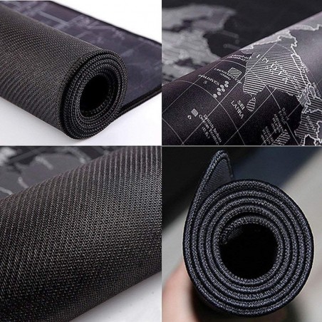 Tapis de bureau antidérapant Mappemonde 900x400x2mm