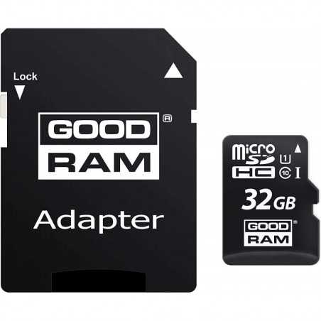 Carte mémoire GOOD RAM microsd 32GB adaptateur SD Clase 10 100MB/S