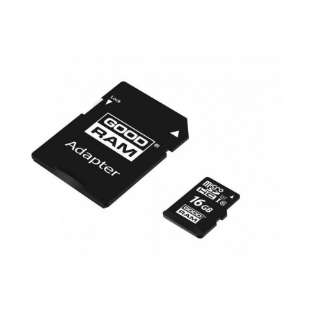 Carte mémoire GOOD RAM microsd 16GB adaptateur SD Clase 10 100MB/S