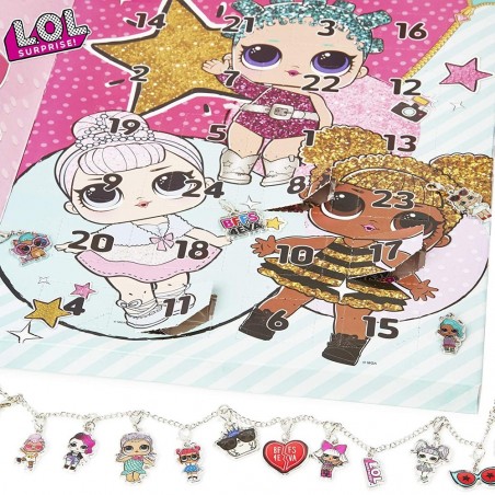 Calendrier de l'Avent LOL 2019 avec 24 bijoux originaux sur le thème de LOL