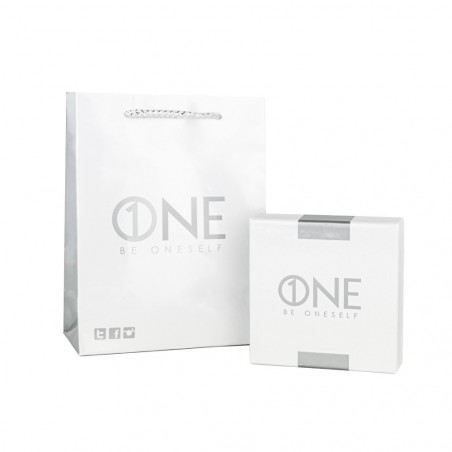 ONE JEWERLY Charms C1561 Bracelet de cheville 316L en acier réglable de 23cm