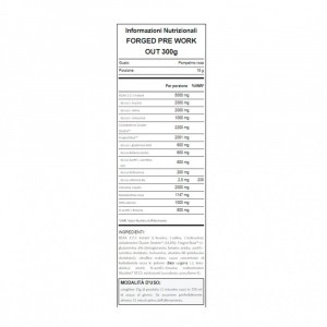 Complément Pre Workout Bcaa 2:2:1 cyclodextrine 300g... 2