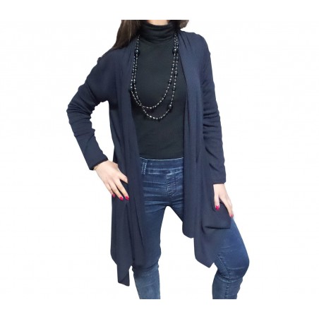 Lot de 2 cardigans / gilets différentes couleurs manches longues