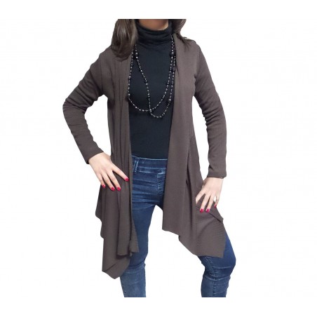 Lot de 2 cardigans / gilets différentes couleurs manches longues