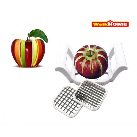 Coupe fruits et légumes avec 3 lames différentes - WELKHOME