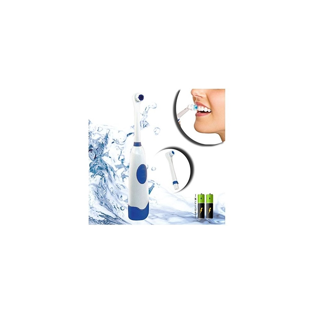Brosse à dents électrique avec batterie et...