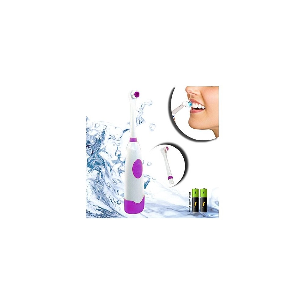 Brosse à dents électrique avec batterie et...
