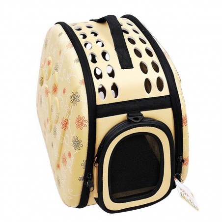 Cage/ Sac de transport avec boucle chiens chats et petits rongeurs 40x28x33 cm