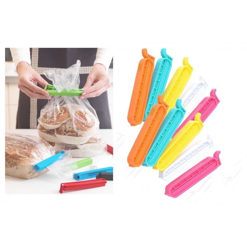 Ensemble de 10 pinces - sceller les enveloppe et les sachet de nourriture 750228