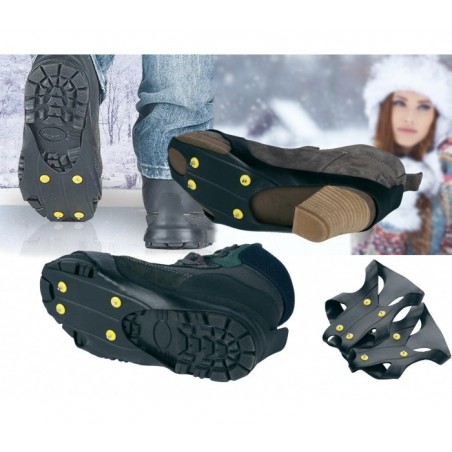 Pack de 2 semelles antidérapantes pour la neige et la glace