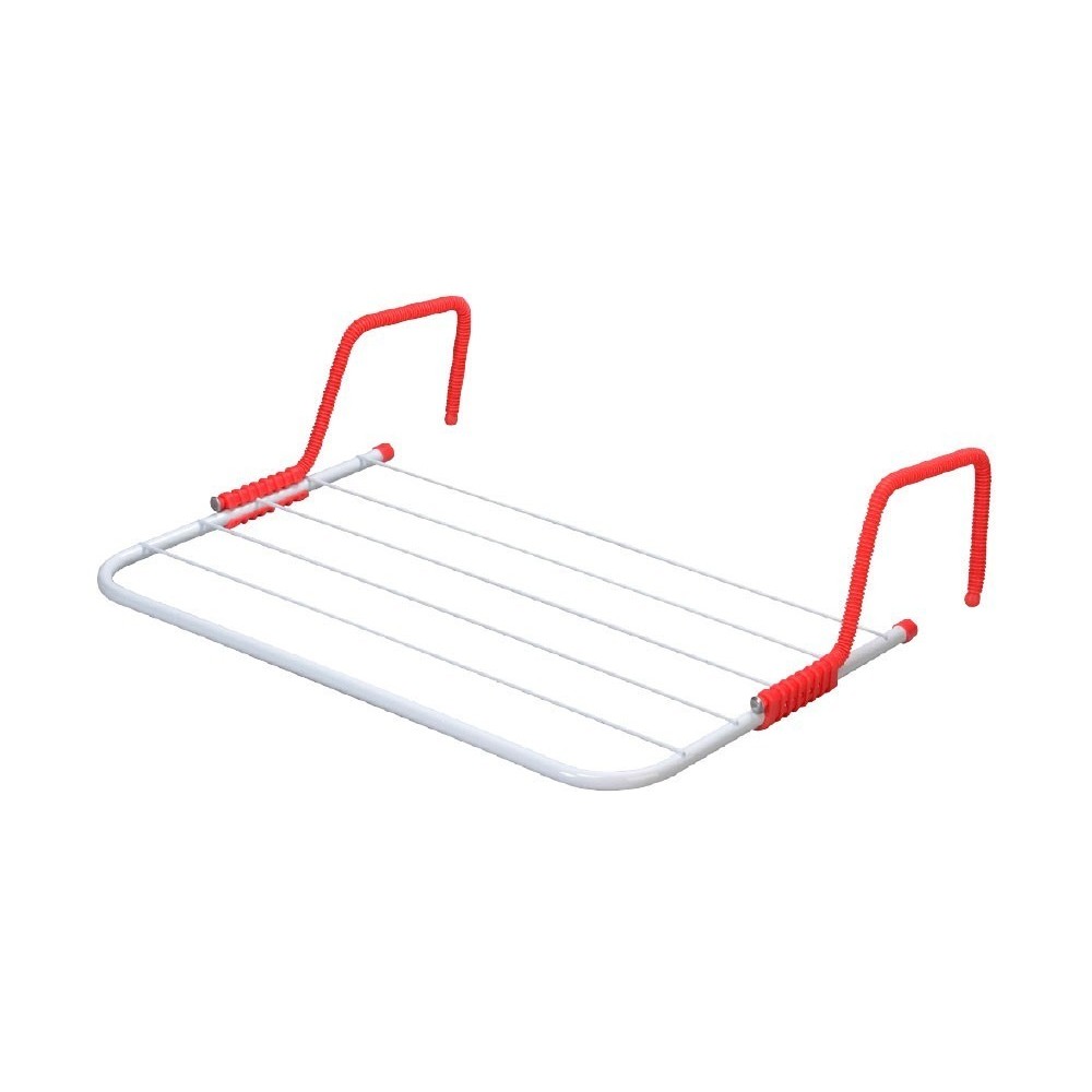 Tendedero 50 x 35 cm con 6 varillas apto para el radiador rejilla tendedero para el secado con ganchos universales - LIFETIME