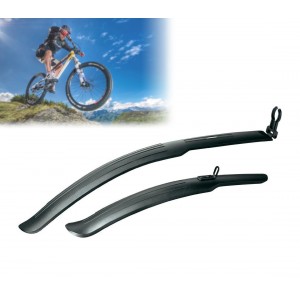 Lot de 2 garde-boue de vélo - montage universel - Fender 68304