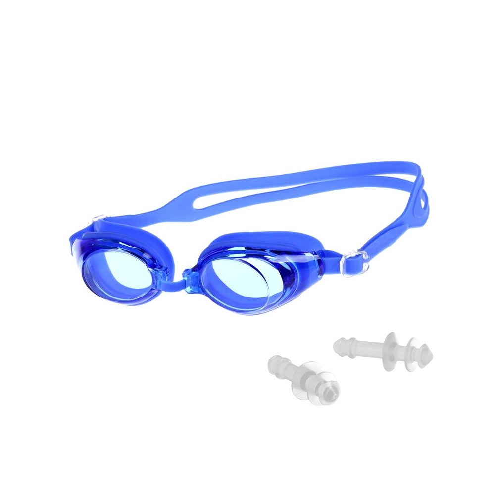 250464 Set lunettes de natation et bouchons d'oreilles en plusieurs couleurs