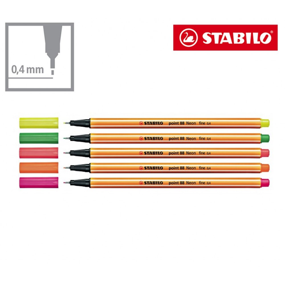 8825-061 Trousse enroulable 25 feutres Stabilo...