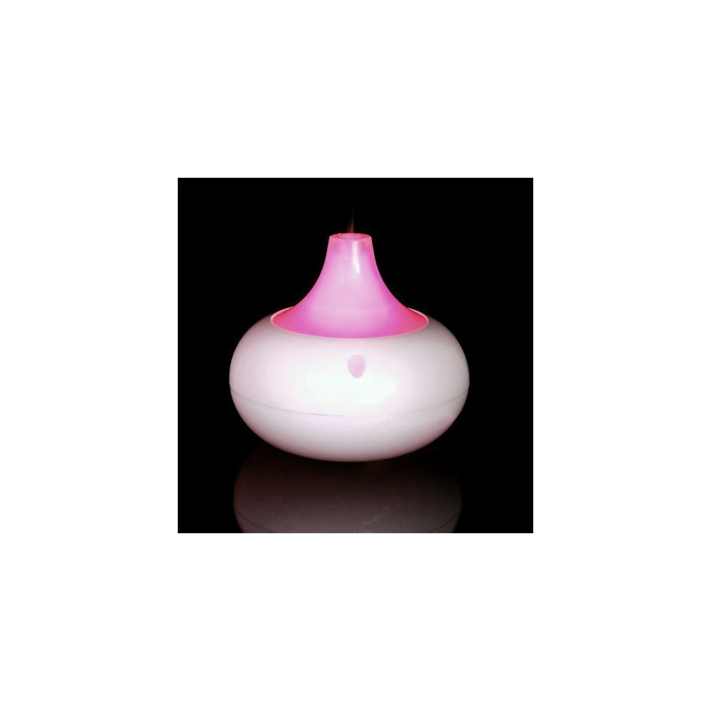 Difusor de aroma y aceites esenciales (2 en 1) con dispersión ultrasónica y cromoterapia