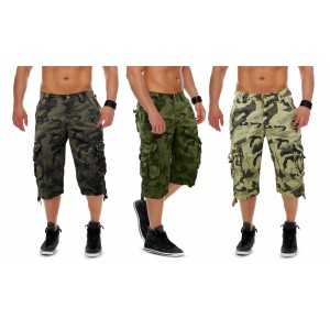 Bermuda pour homme1586 mod. Forex motif camouflage...