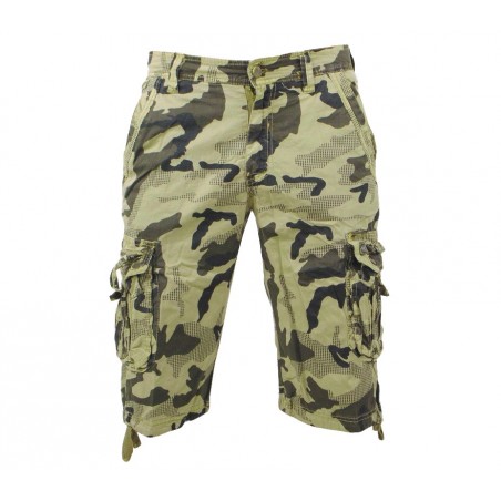 Bermuda pour homme1586 mod. Forex motif camouflage tailles du 44 au 54