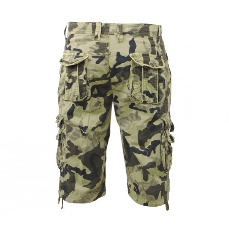 Bermuda pour homme1586 mod. Forex motif camouflage tailles du 44 au 54