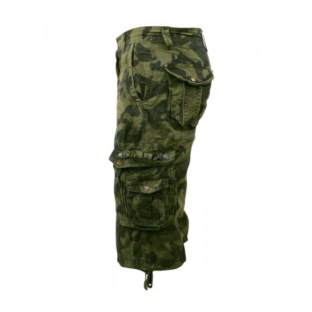 Bermuda pour homme1586 mod. Forex motif camouflage tailles du 44 au 54