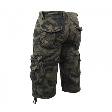 Bermuda pour homme1586 mod. Forex motif camouflage tailles du 44 au 54