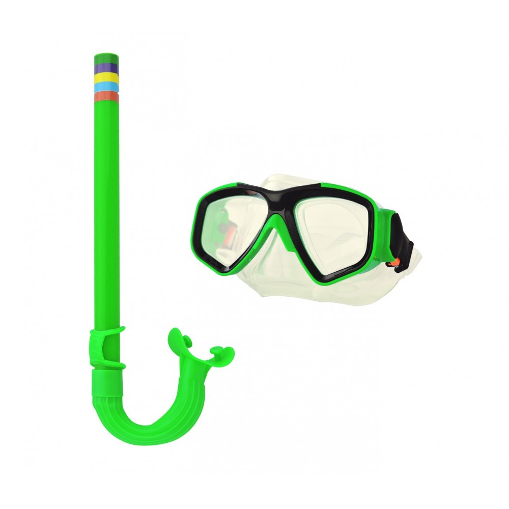 Kit de plongée réglable masque et tuba pour les enfants EVERTOP art. 256596