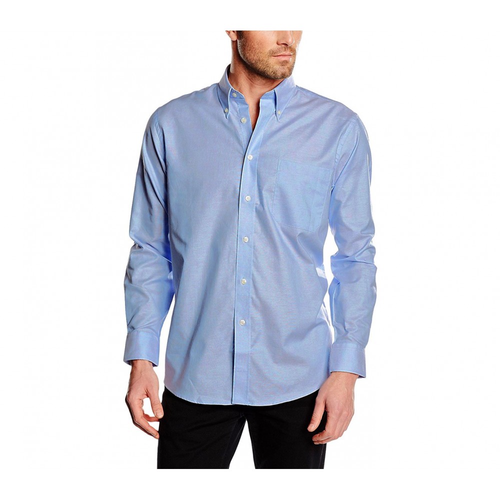 chemise coton pour hommes ALEX coupe droite col classique différentes couleurs