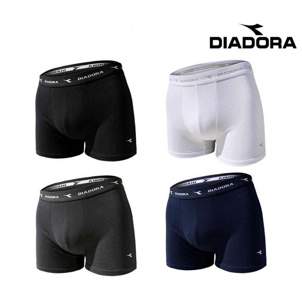 Boxer homme en coton Diadora art. 701 couleurs différentes tailles du S au XXL