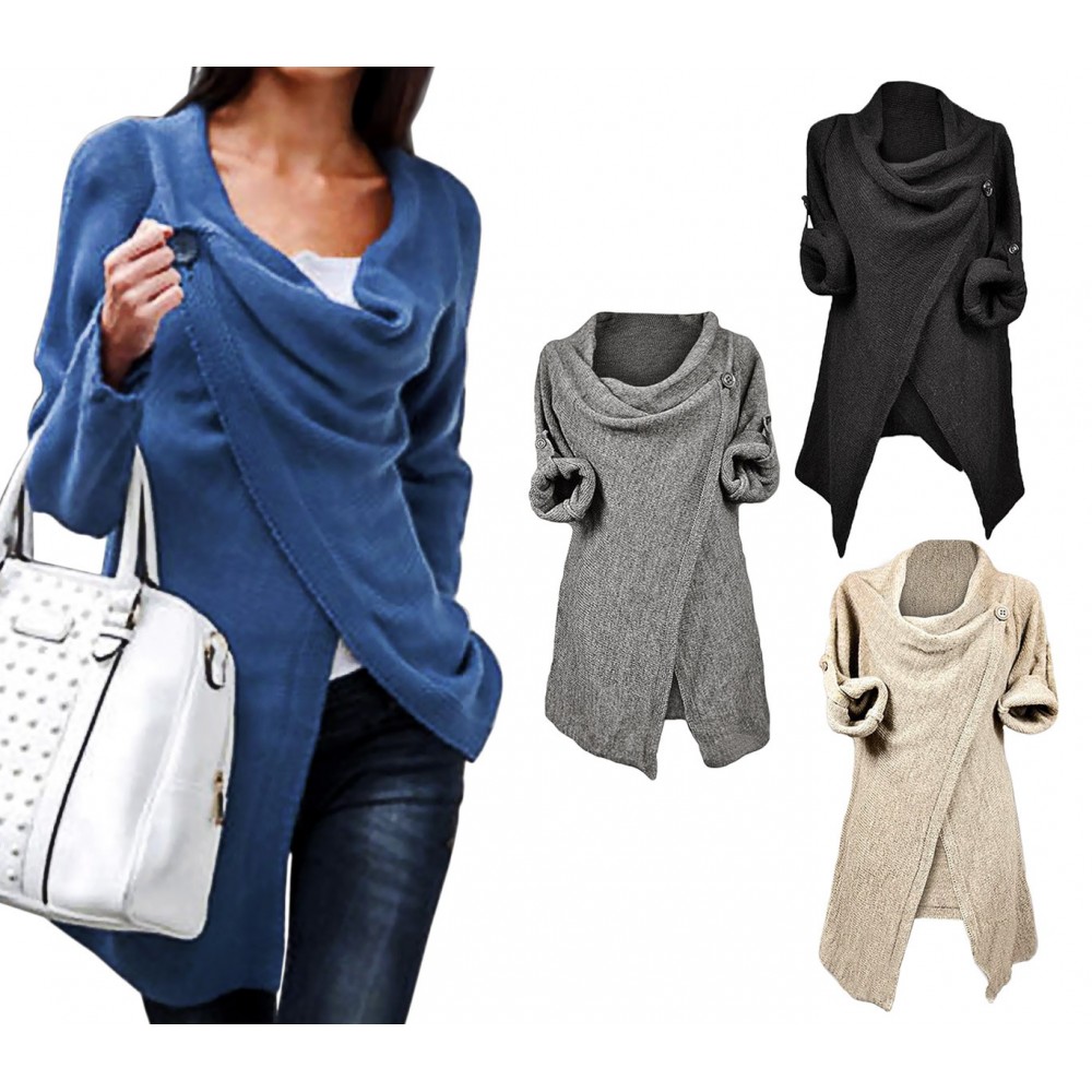 Cardigan Femmes Meredith tailles S à XL en 4 couleurs à la mode