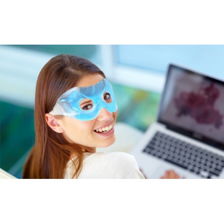 105224 Masque de gel revitalise les yeux fatigués repose et améliore la vue