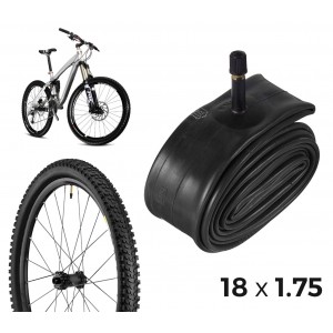 Chambre à air pour vélo 304598 réparation des crevaisons dimensions 18 x 1.75