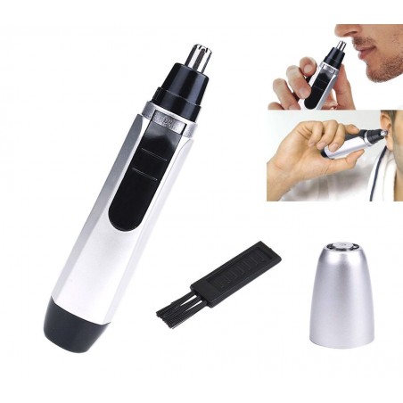 586512 Mini rasoir sans fil pour le nez et les oreilles pour hommes
