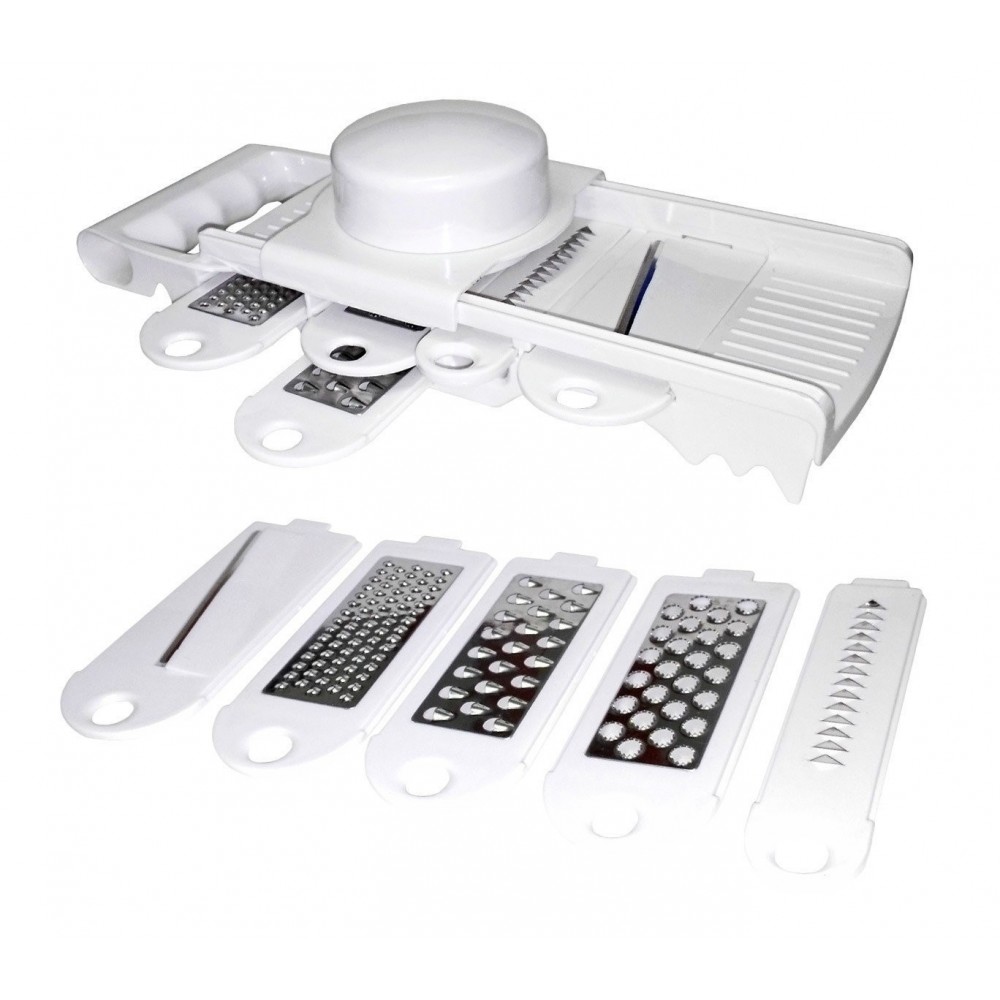 Multi-râpe 7 rapes avec des lames en acier...