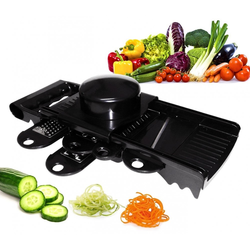 Multi-râpe 7 rapes avec des lames en acier...