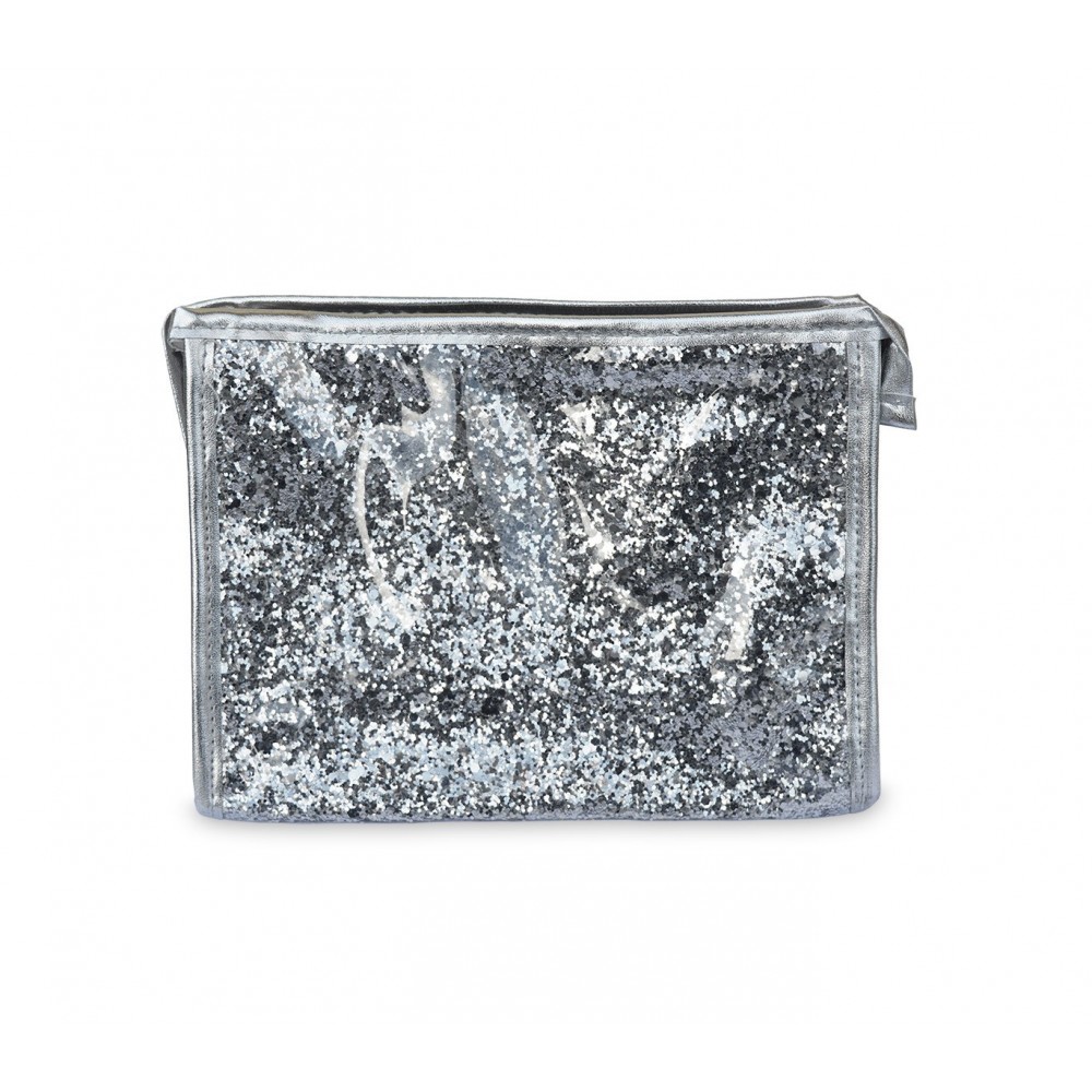 Pochette SHINE pailleté - Voyage fermeture...