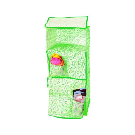 748225 Organisateur de vêtements à suspendre 3 tablettes 68 x 30 x 30cm