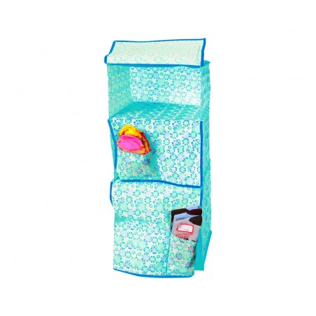 748225 Organisateur de vêtements à suspendre 3 tablettes 68 x 30 x 30cm
