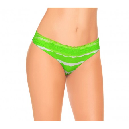 F6244 Pack 12 culottes taille basse mod. IMPACT en coton colorées avec dentelle