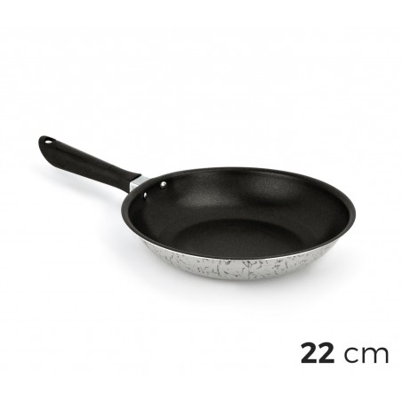 000021 Poêle en aluminium NAPOLEON stone revêtement anti-adhésif de 22 cm