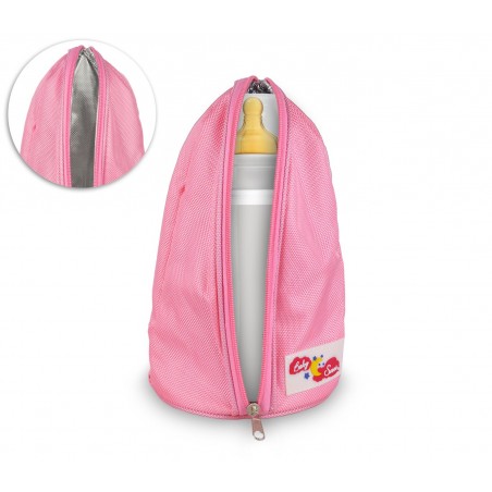 270028 Grand porte-biberon isotherme 28x14cm avec poche sur le dos et sangle