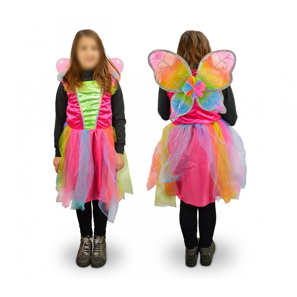616945 Déguisement de carnaval de Papillon pour fille de 3 à 12 ans