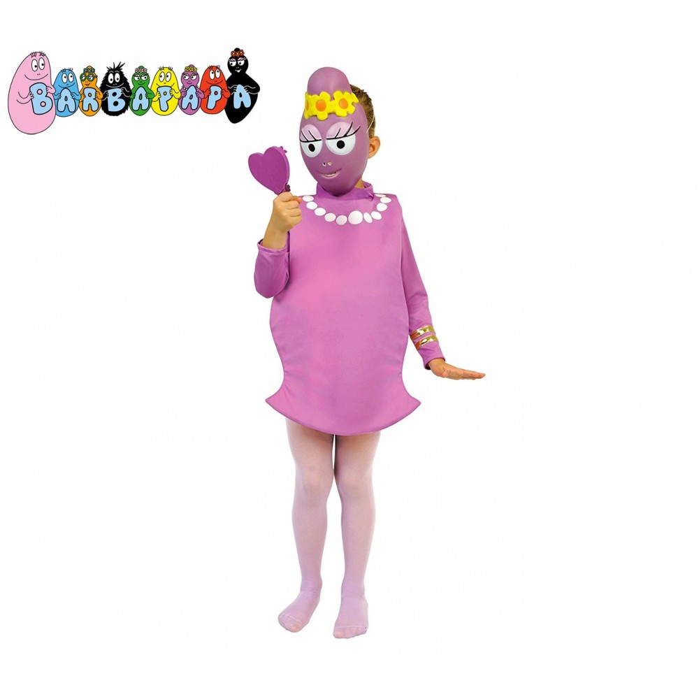 197734 Costume de Carnaval déguisement de Barbabella pour enfant de 2 à 7 ans