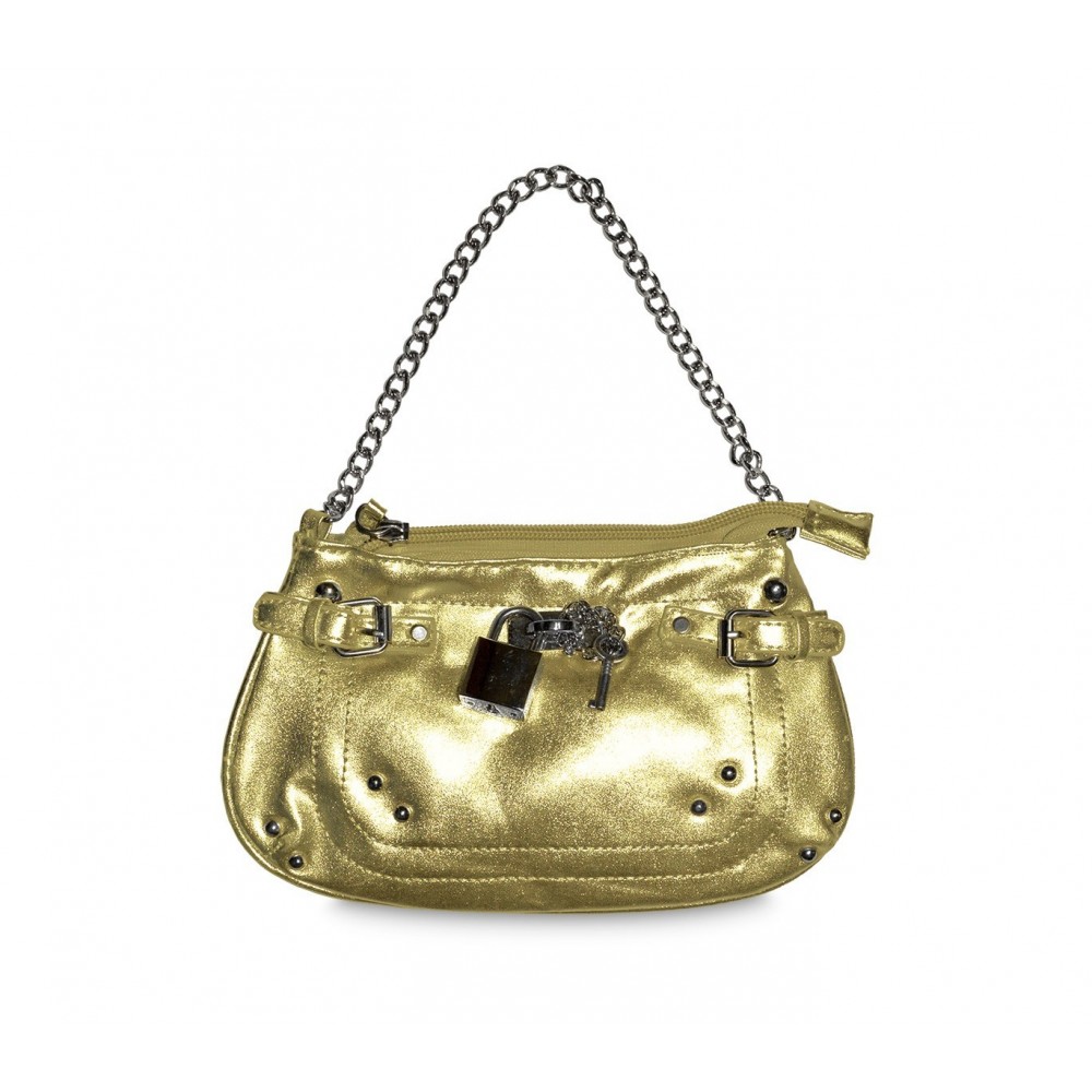 Sac à main - Pochette - en faux cuir laminé...