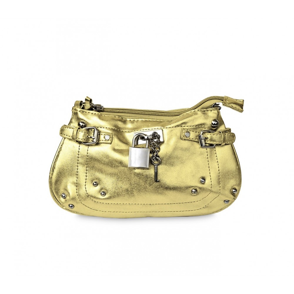 Sac à main - Pochette - en faux cuir laminé...