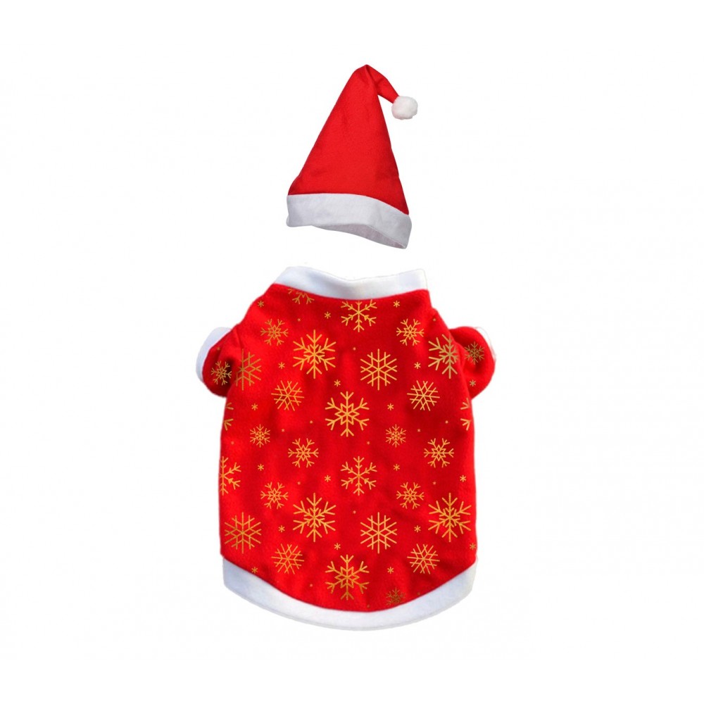 901097 Vêtement de Noël imprimé avec chapeau...