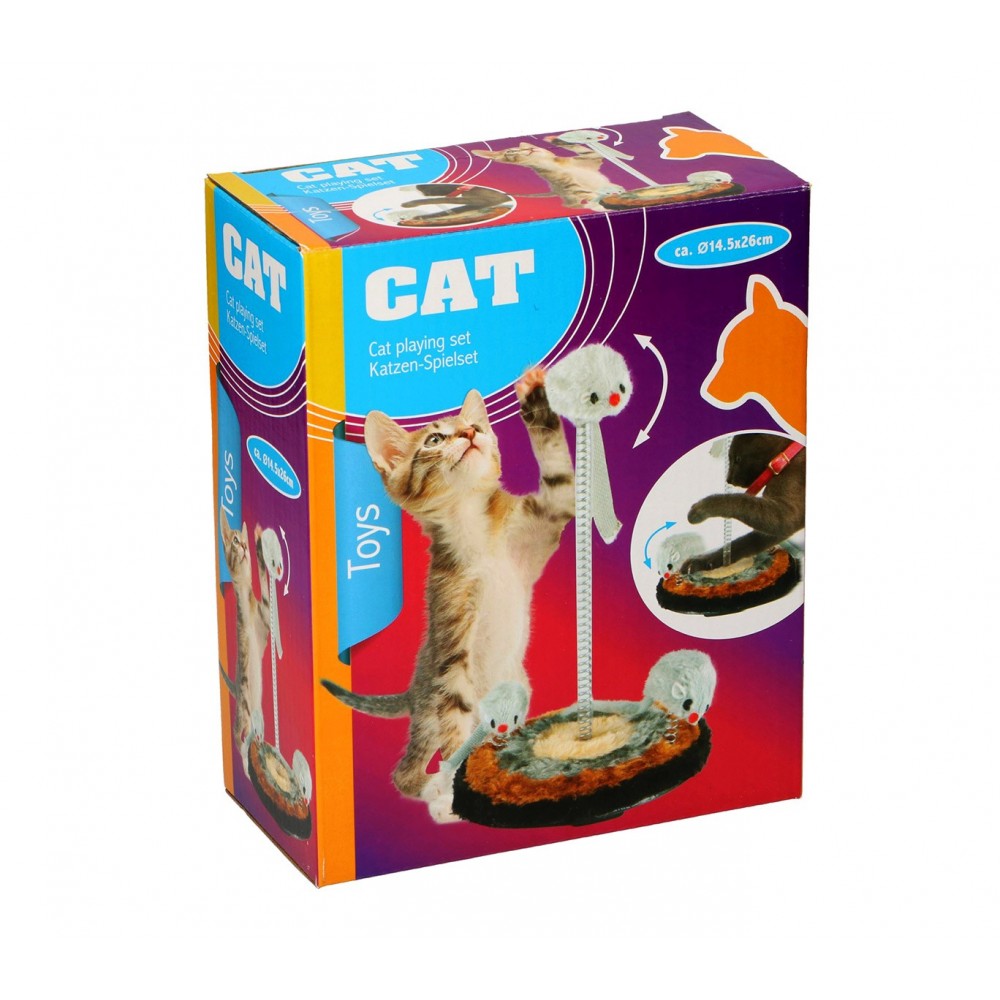15971 Jeu pour chats base 14.5 x 26cm griffoir...