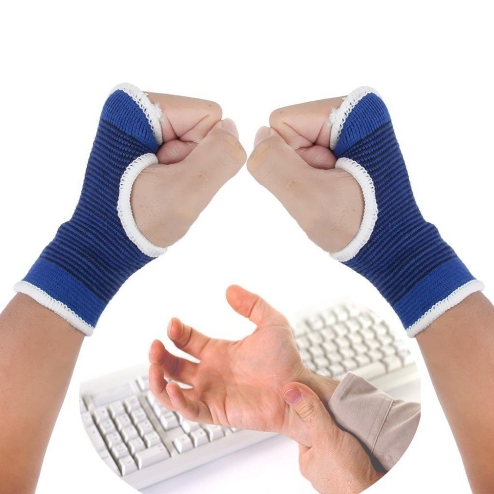 X2 Muñequera para el dolor / lesión AZUL