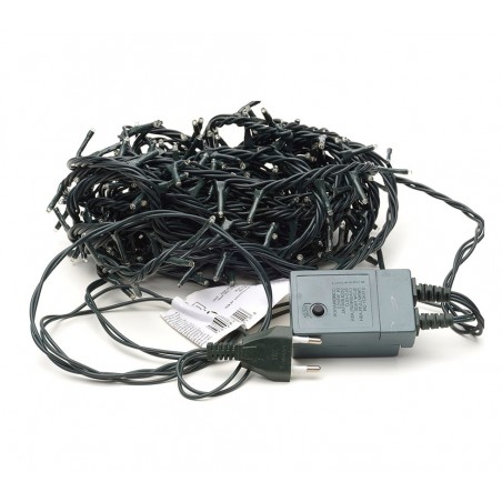 498923 Mini-lumières de Noël blanches 180 LED 8 jeux de lumières 9,16 m