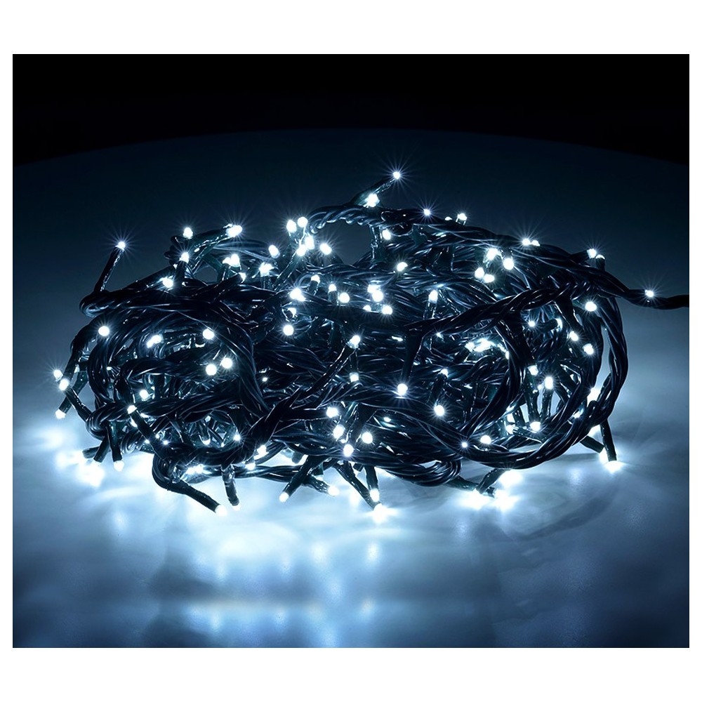 499616 Mini-lumières de Noël blanches 240 LED 8...